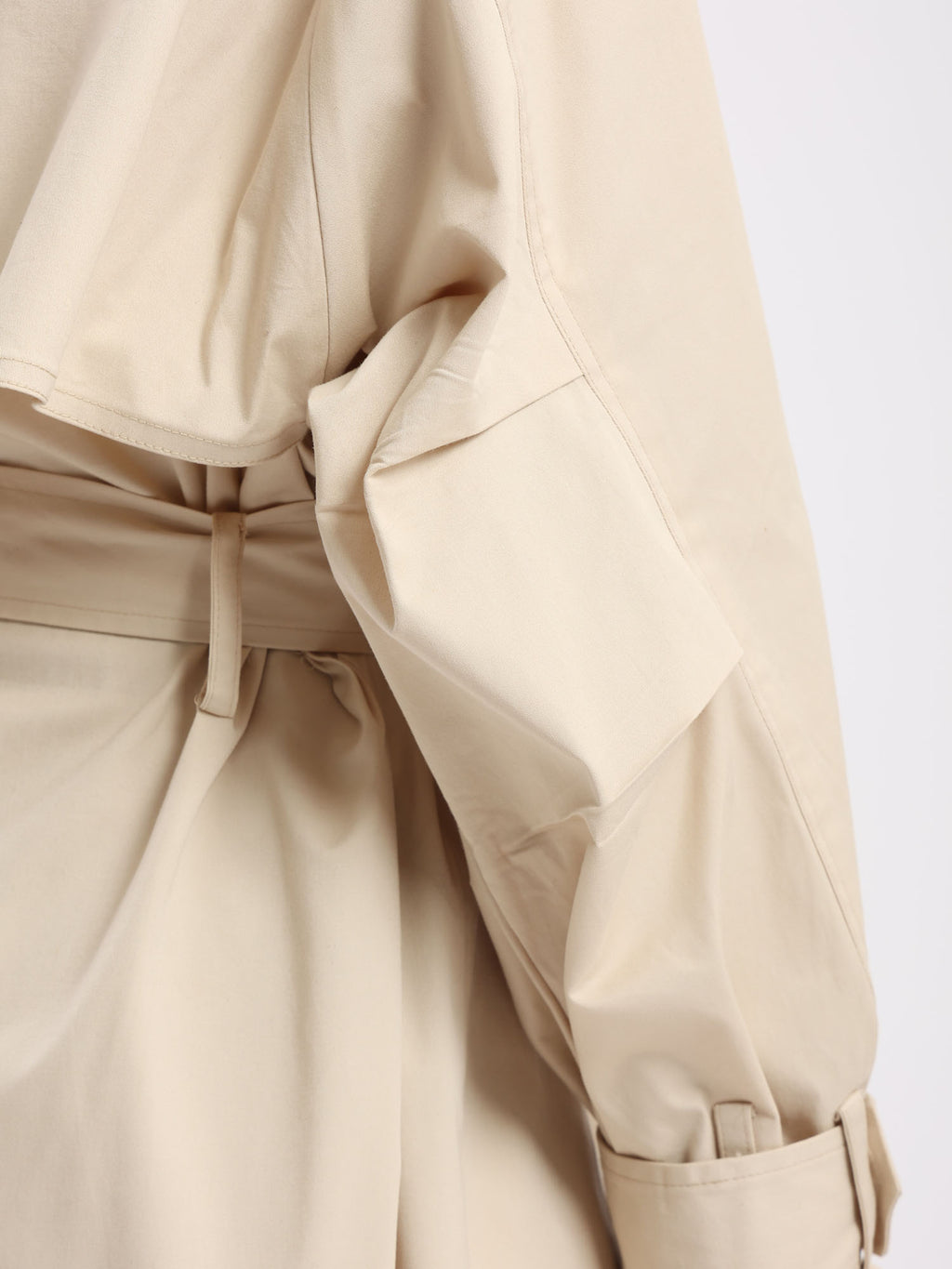 Sophia  Trench Coat - Beige