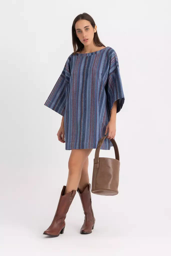Titi T-shirt Dress - Indigo