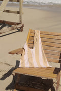 Raya Bag - Beige Striped