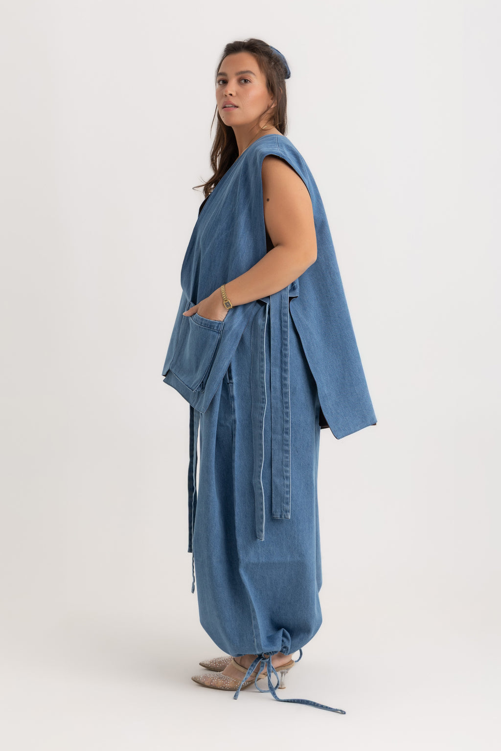 Magic Relaxed Pants - Denim