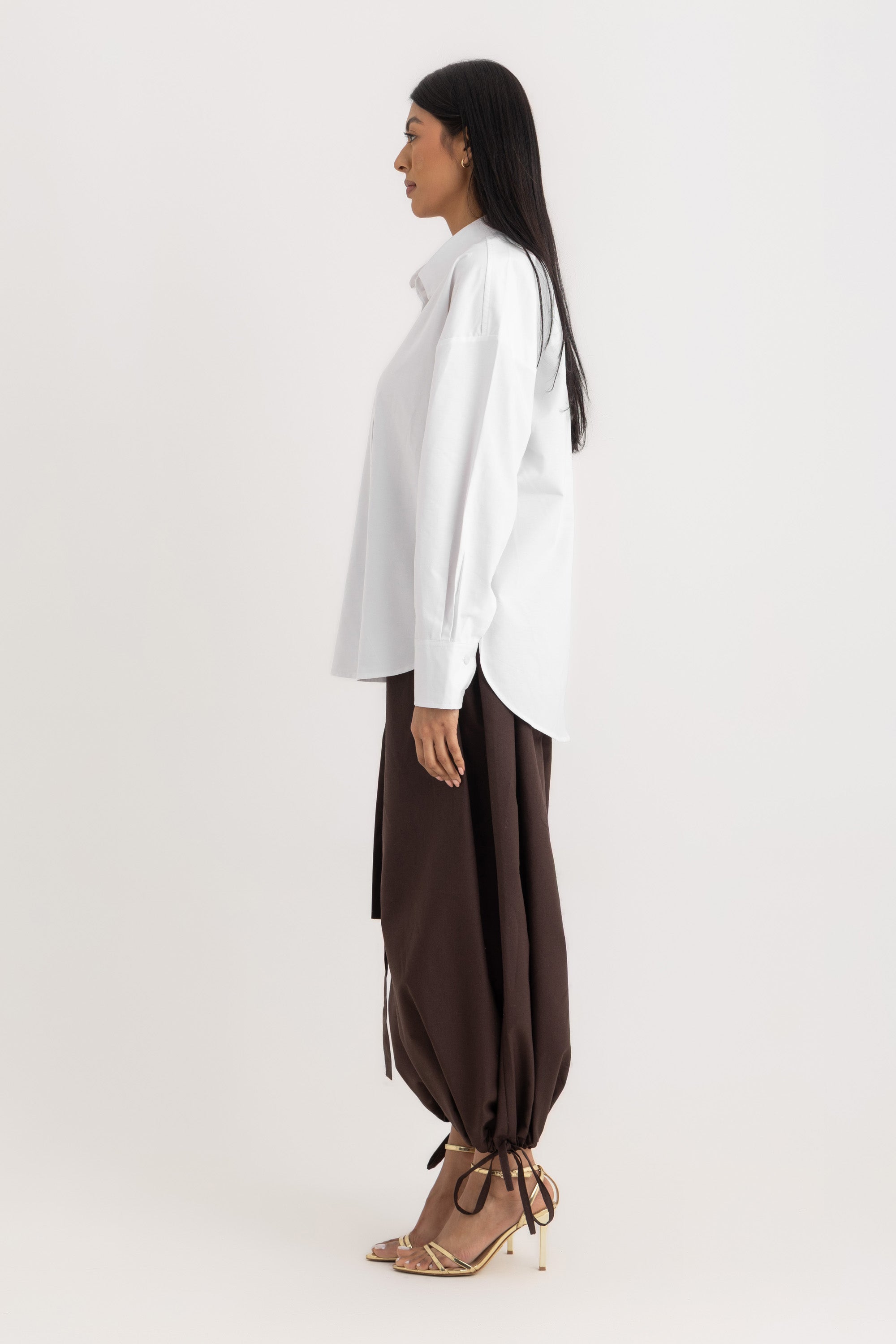 Essy Relaxed Shirt - White oxford