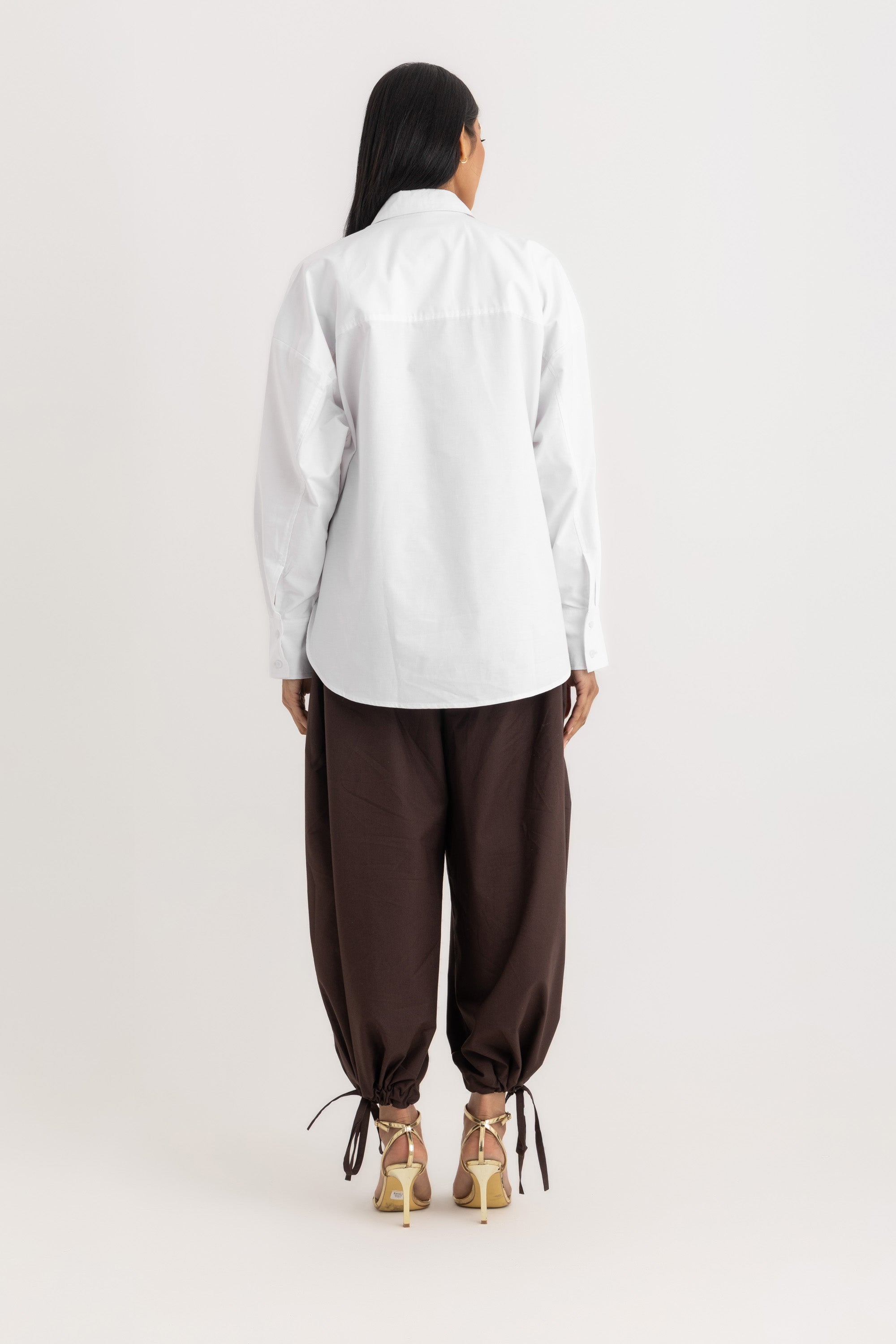 Essy Relaxed Shirt - White oxford