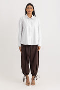 Essy Relaxed Shirt - White oxford