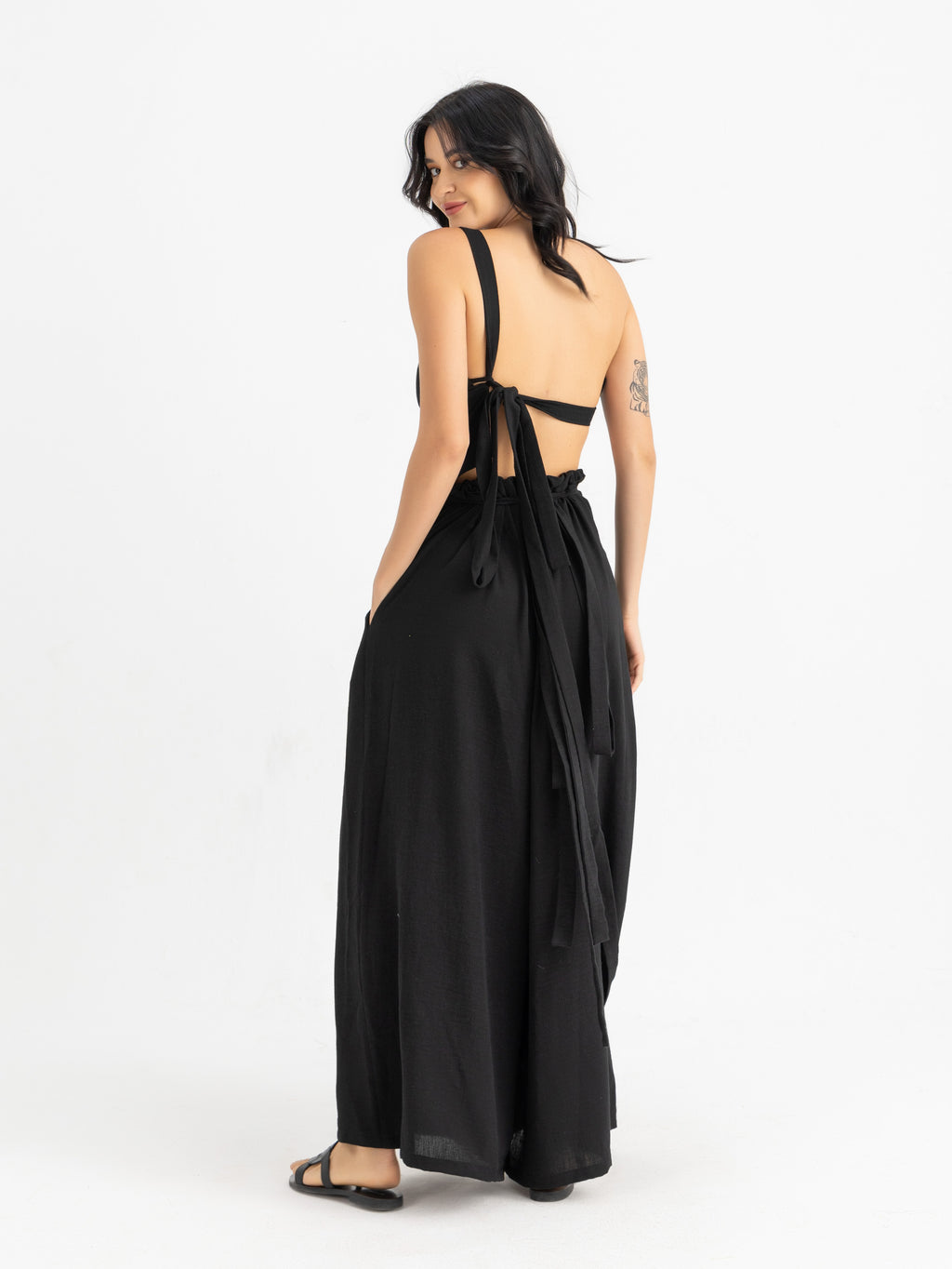 Soko Backless Top - Black
