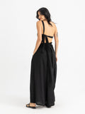Soko Backless Top - Black