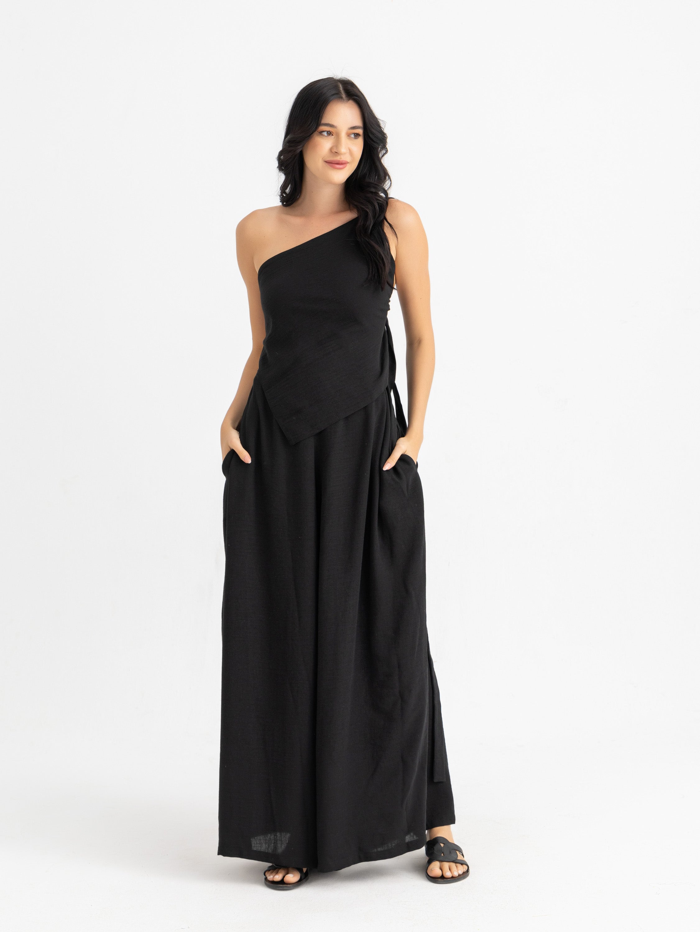 Soko Backless Top - Black