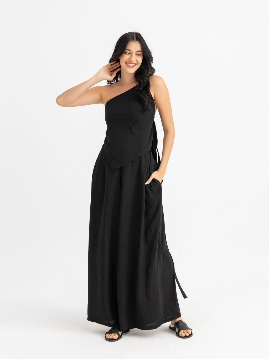 Soko Backless Top - Black