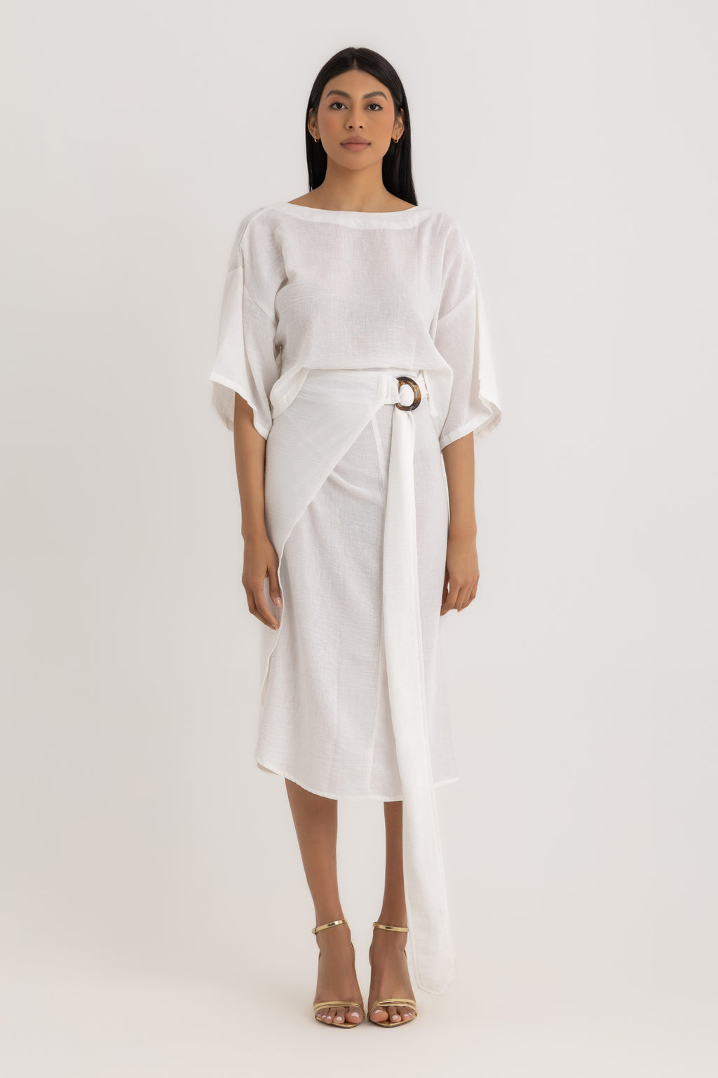 Titi Cropped Top - Offwhite