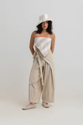 Noa Adjustable Pants - Beige