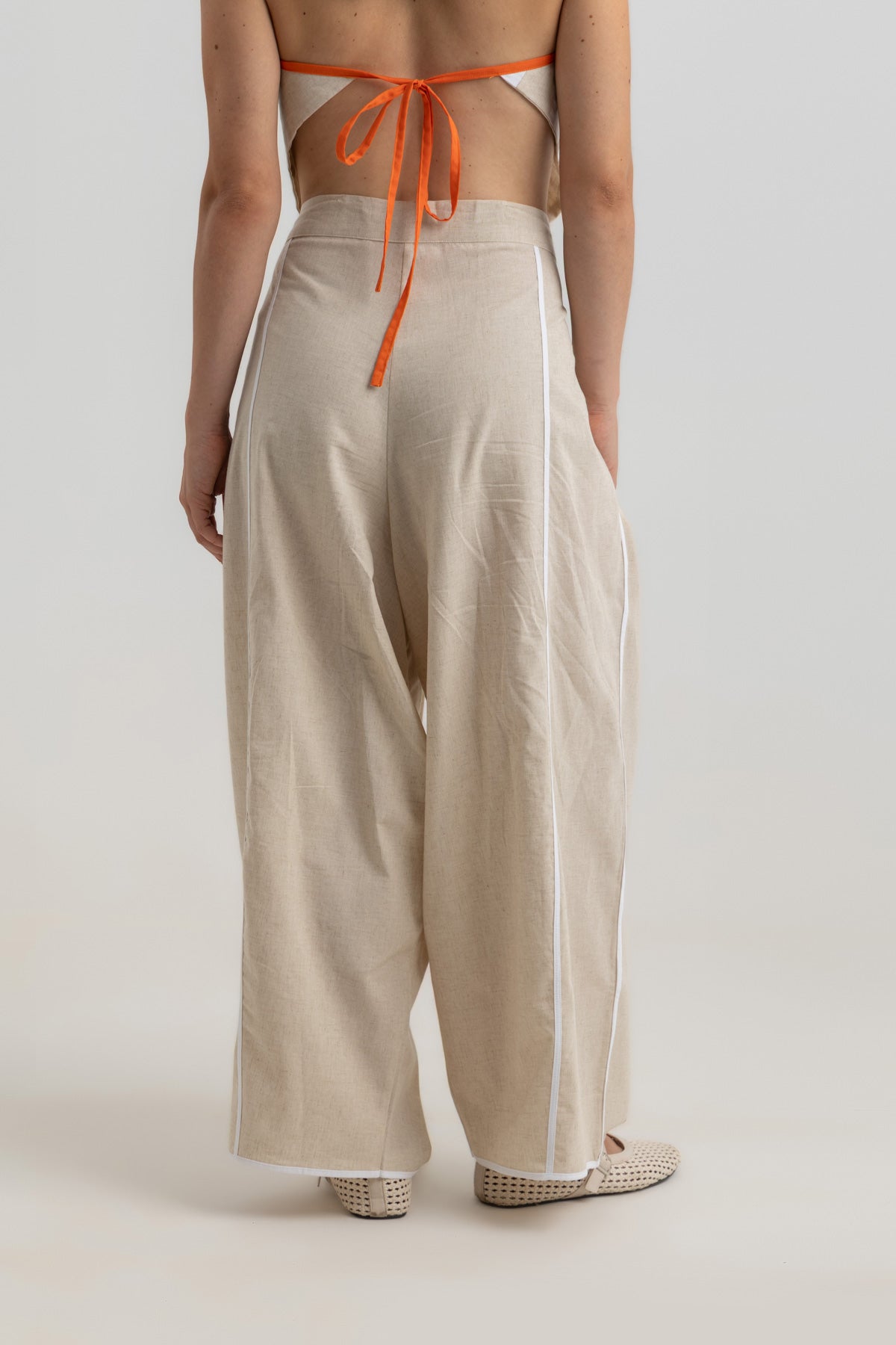 Noa Adjustable Pants - Beige