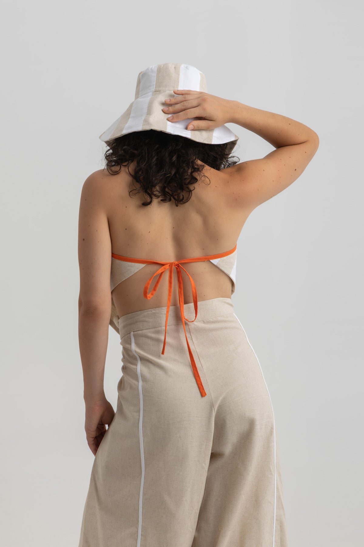 Noa Adjustable Pants - Beige