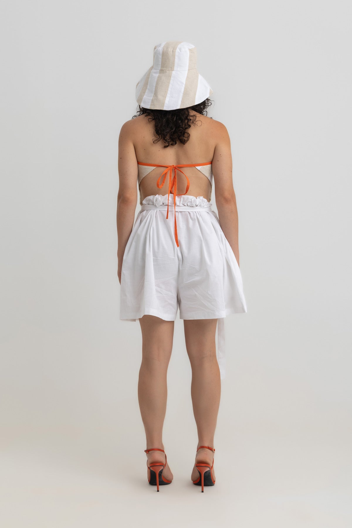Magic Adjustable Shorts- White