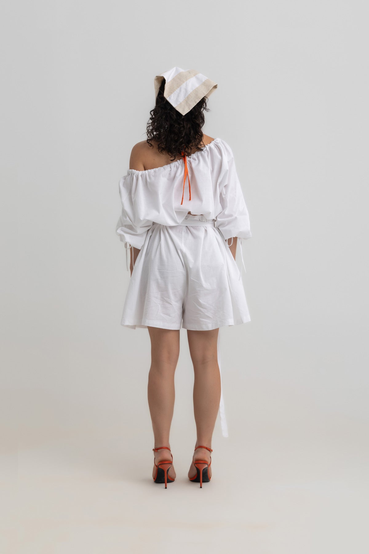 Magic Adjustable Shorts- White
