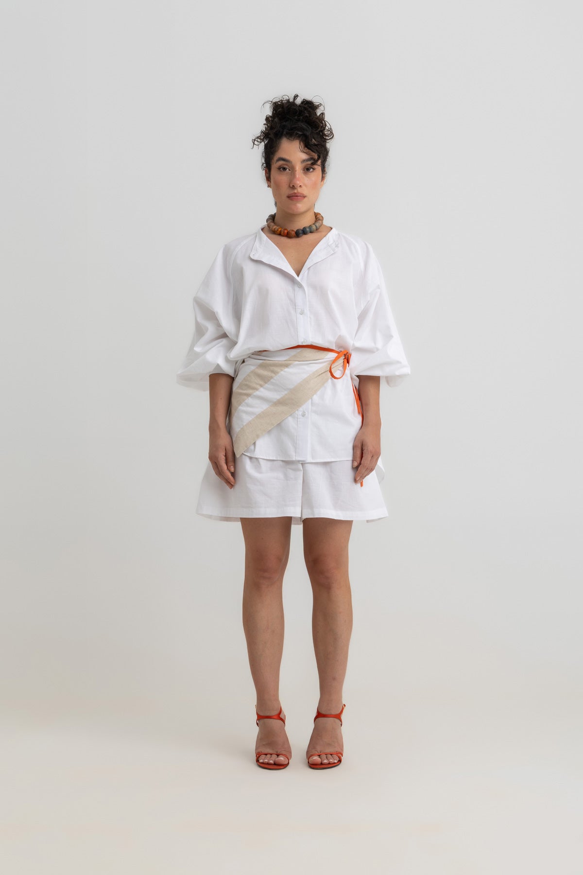 Mika Oversized Shirt - White