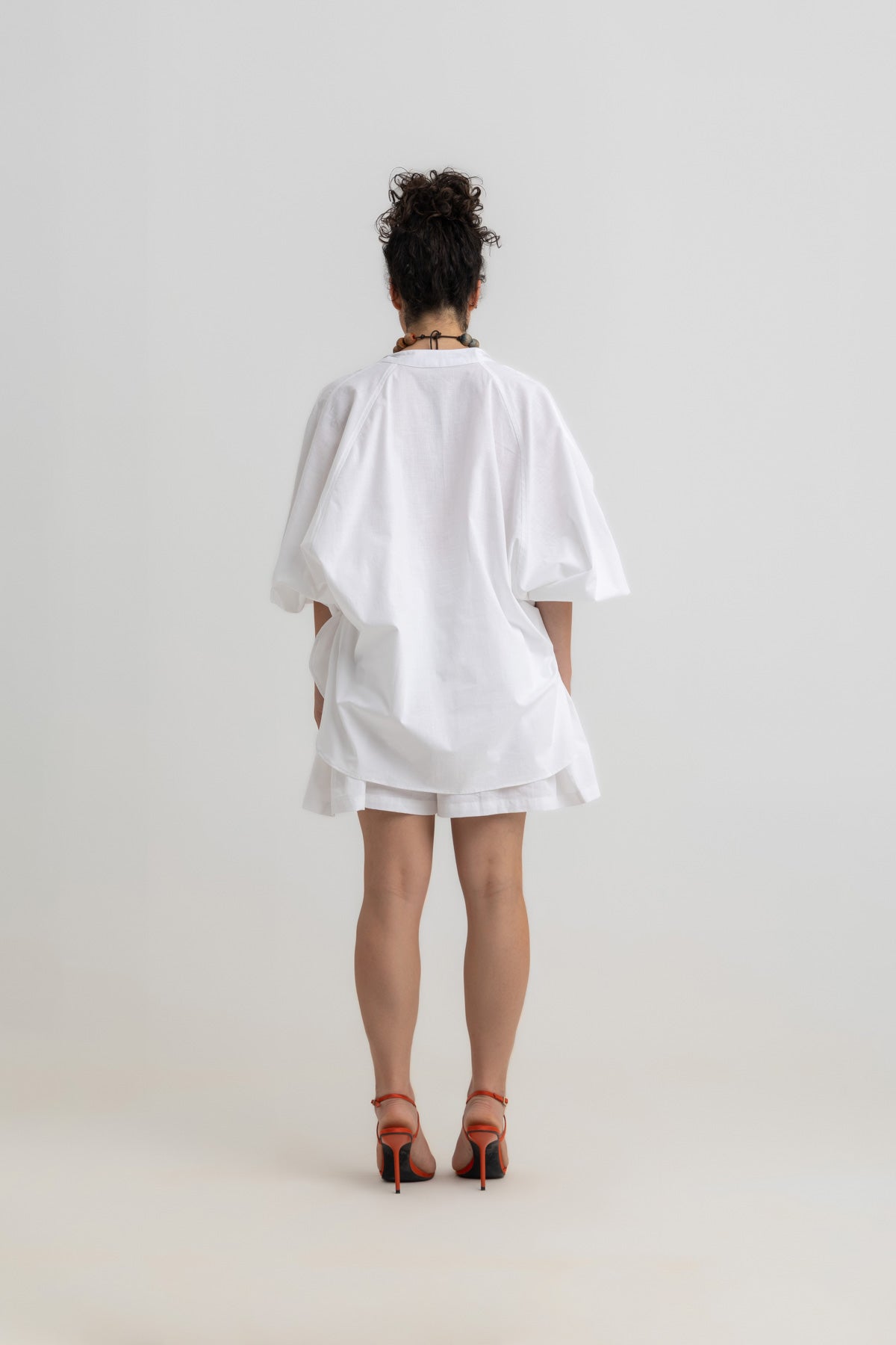 Mika Oversized Shirt - White
