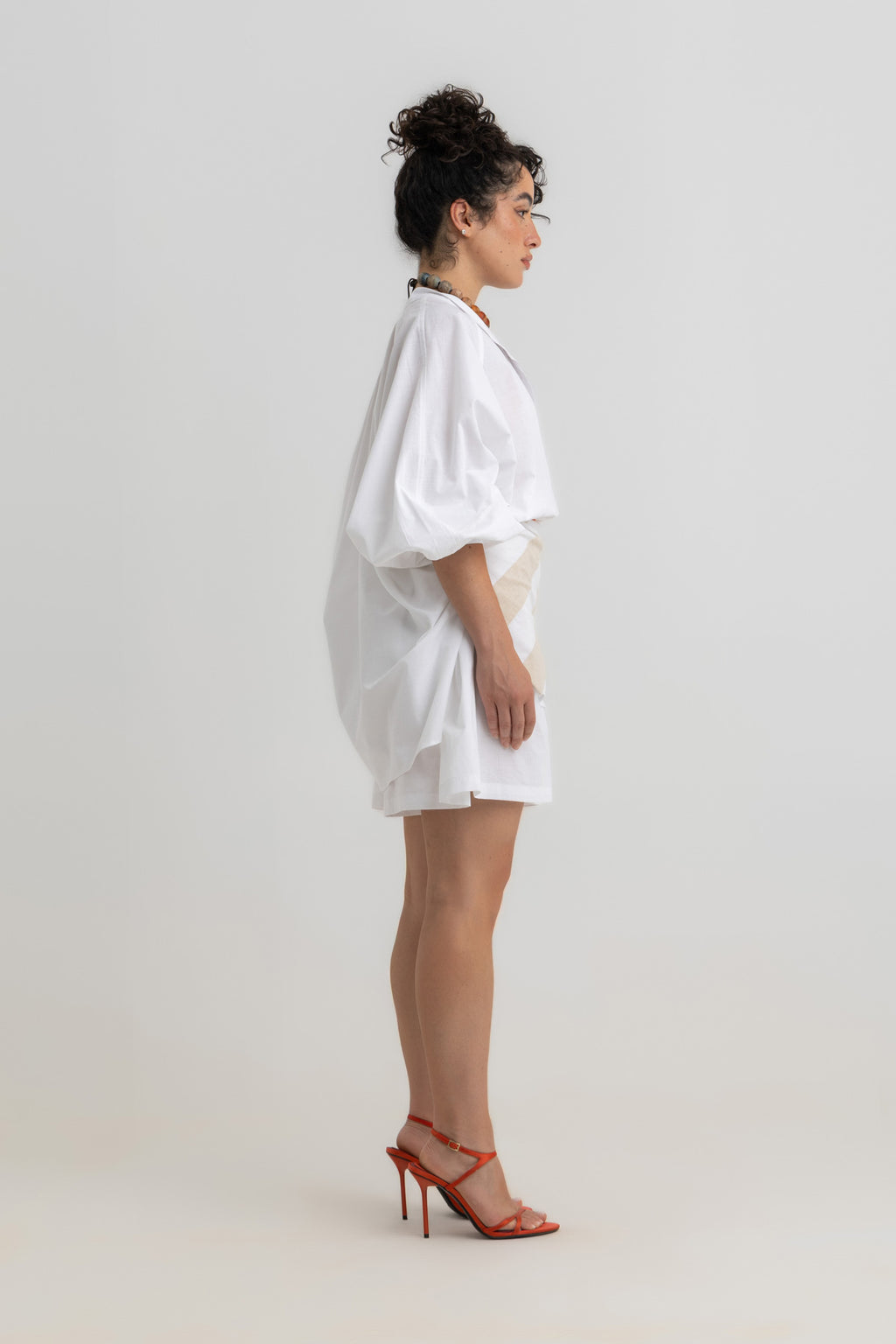 Mika Oversized Shirt - White