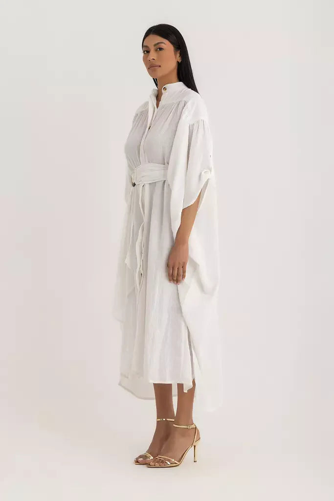 Shahira kaftan dress - Offwhite