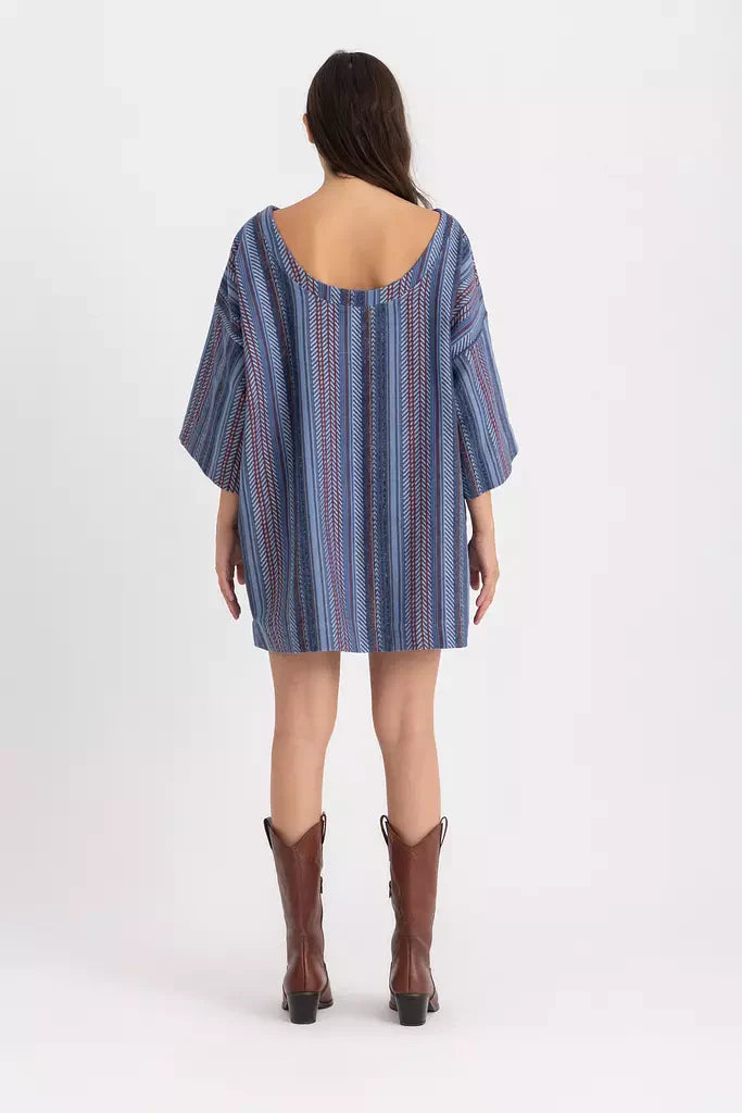 Titi T-shirt Dress - Indigo