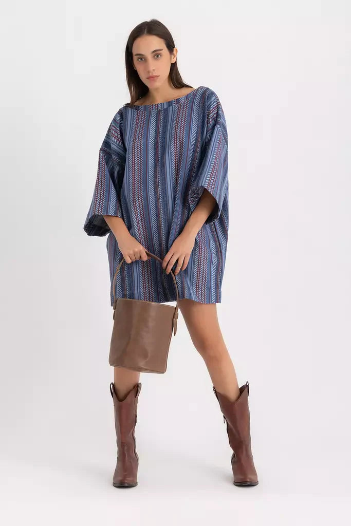 Titi T-shirt Dress - Indigo