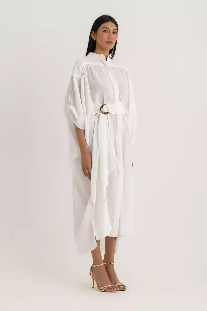 Shahira kaftan dress - Offwhite