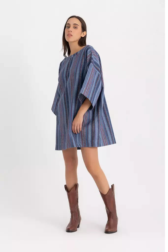Titi T-shirt Dress - Indigo