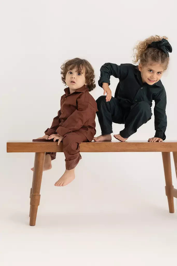 Bobo Kids Pants - Chestnut Oxford