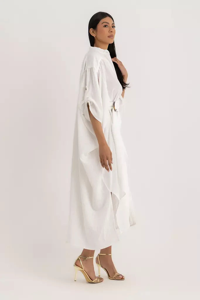 Shahira kaftan dress - Offwhite