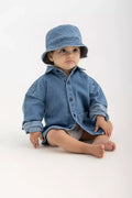 Coucou Kids Bucket Hat - Denim